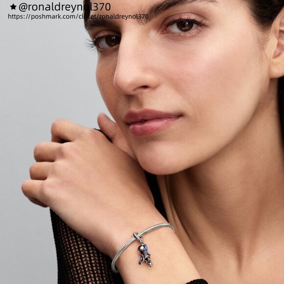 Pandora Marvel Spider-Man Miles Morales Dangle Charm - Picture 5 of 6